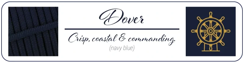 Colour Palette Description for Dover Navy