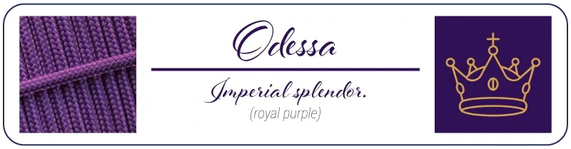 Colour Palette Description for Odessa Deep Purple