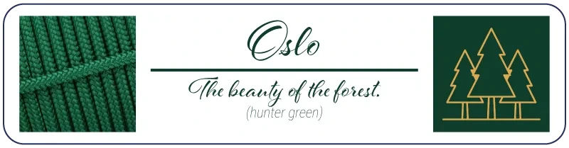 Colour Palette Description for Oslo Hunter Green