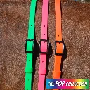 BioThane Neck Strap - POP Collection - Neon & Black 1-web.webp