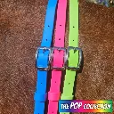 BioThane Neck Strap - POP Collection - Bright & Silver 1-web.webp