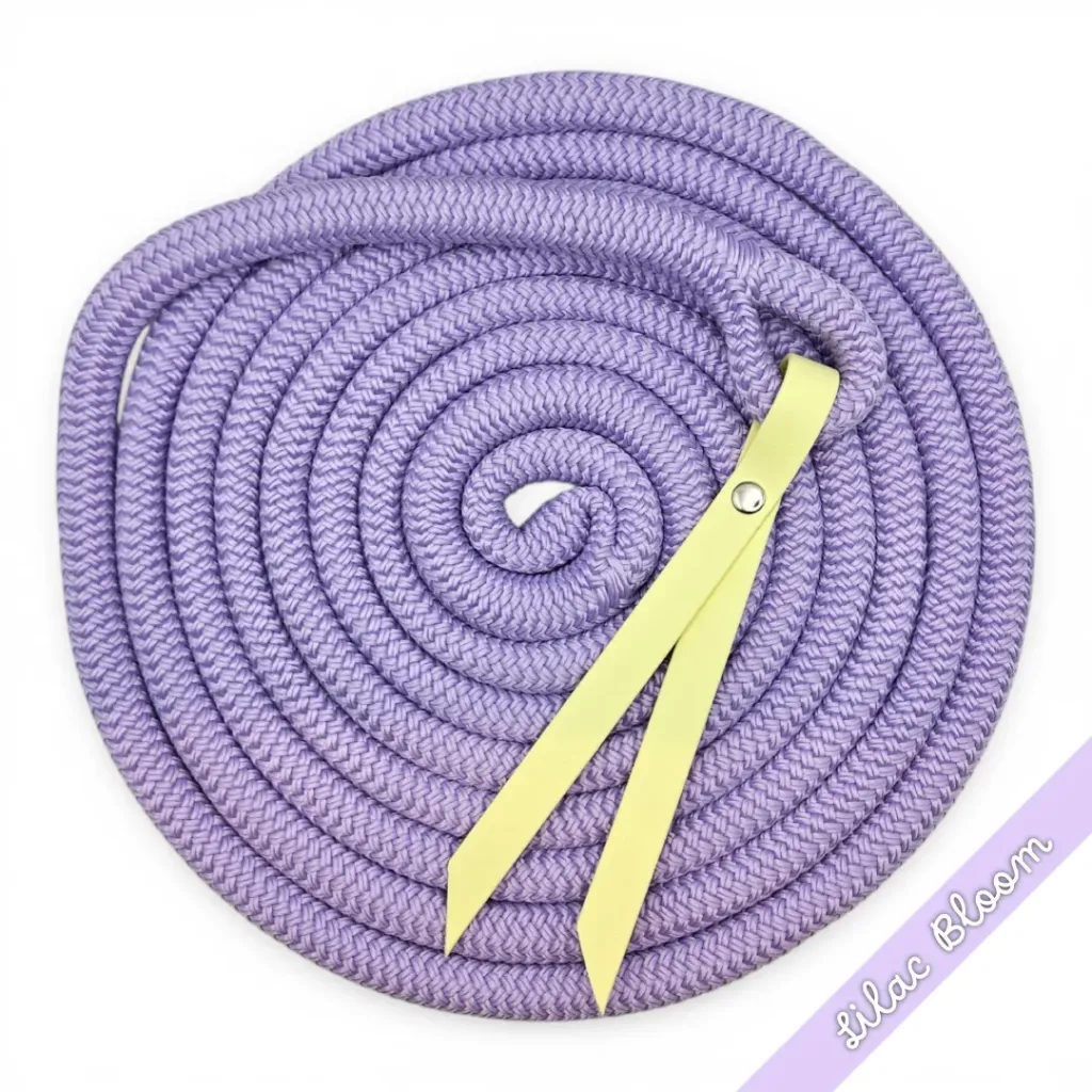 15ft groundwork rope - whisper collection - Lilac Bloom 2-web.webp