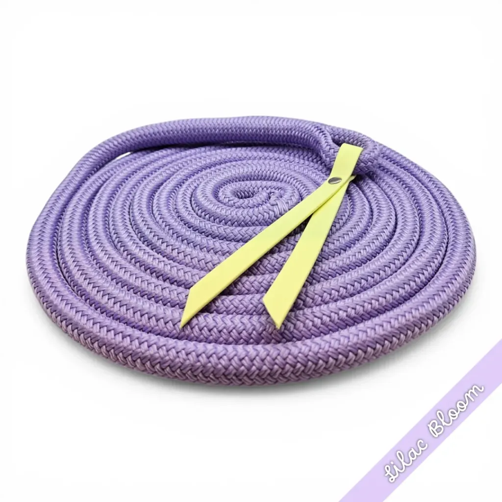 15ft groundwork rope - whisper collection - Lilac Bloom 1-web.webp