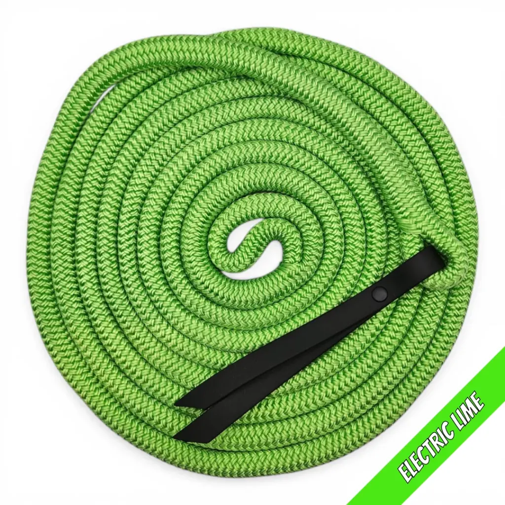15ft groundwork rope - pop collection - Electric Lime 1-web.webp