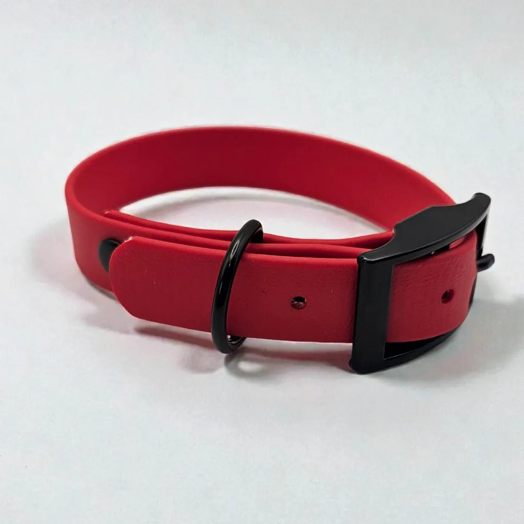 biothane-dog-collar-cardinal-red-front