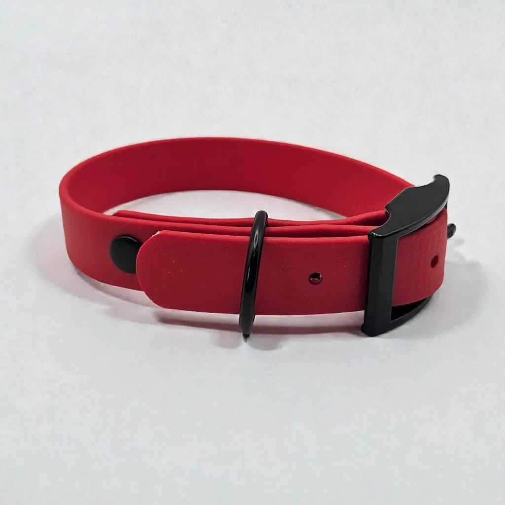 biothane-dog-collar-cardinal-red-front