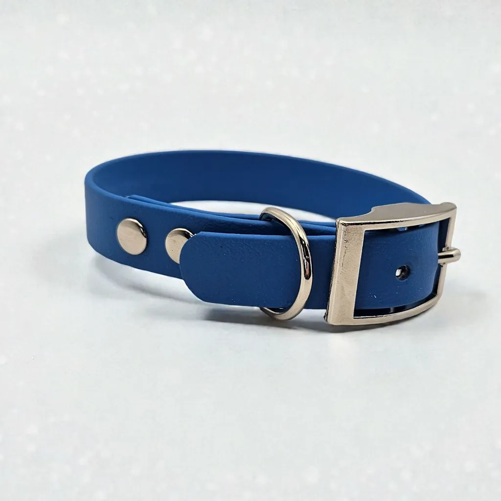 biothane-dog-collar-blue-raspberry-front