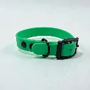 biothane-dog-collar-electric-lime-neon-green-front