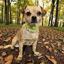 biothane-dog-collar-kiwi-zing-pale-green-front