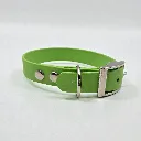biothane-dog-collar-kiwi-zing-pale-green-front