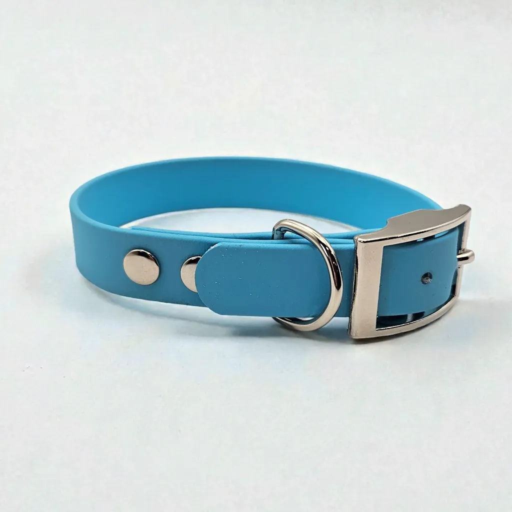 biothane-dog-collar-cloud-nine-sky-blue-front