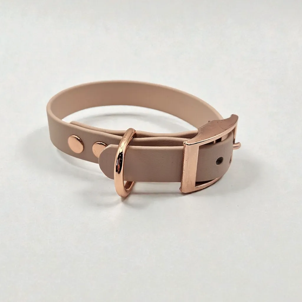 biothane-dog-collar-cotton-tail-beige-front