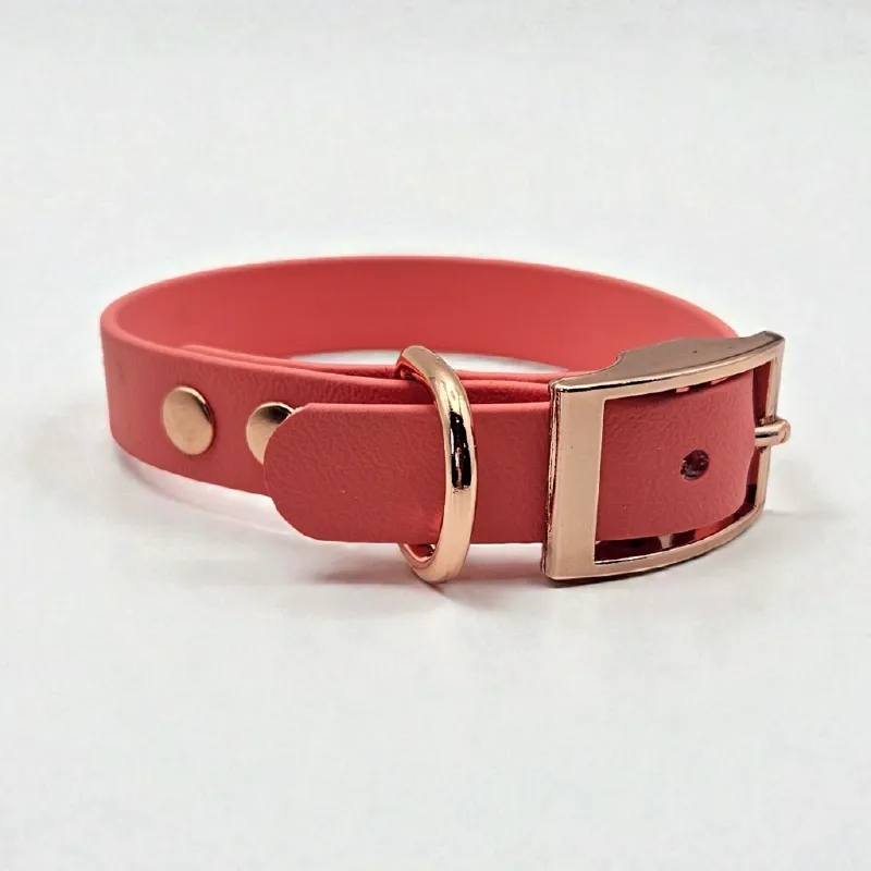 The Classic Dog Collar | Misty Coral