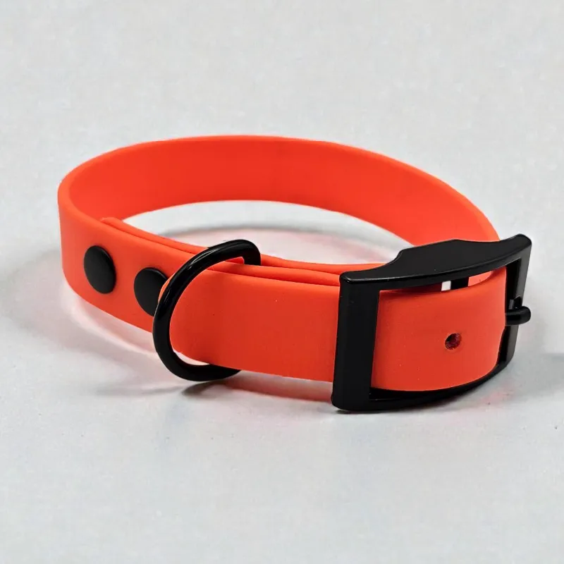 The Classic Dog Collar | Orange Crush