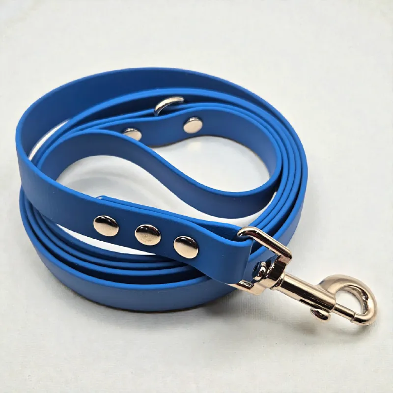 [CLASSIC-BLUER-SLIM-1] The Classic Dog Lead | Blue Raspberry (Slim (150cm x 1.6cm))