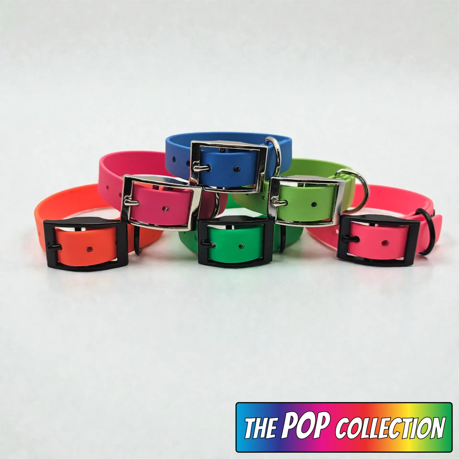 [CLASSIC-BERRY-XS-2] The Classic Dog Collar | The POP Collection (Extra Small, Berry Burst)
