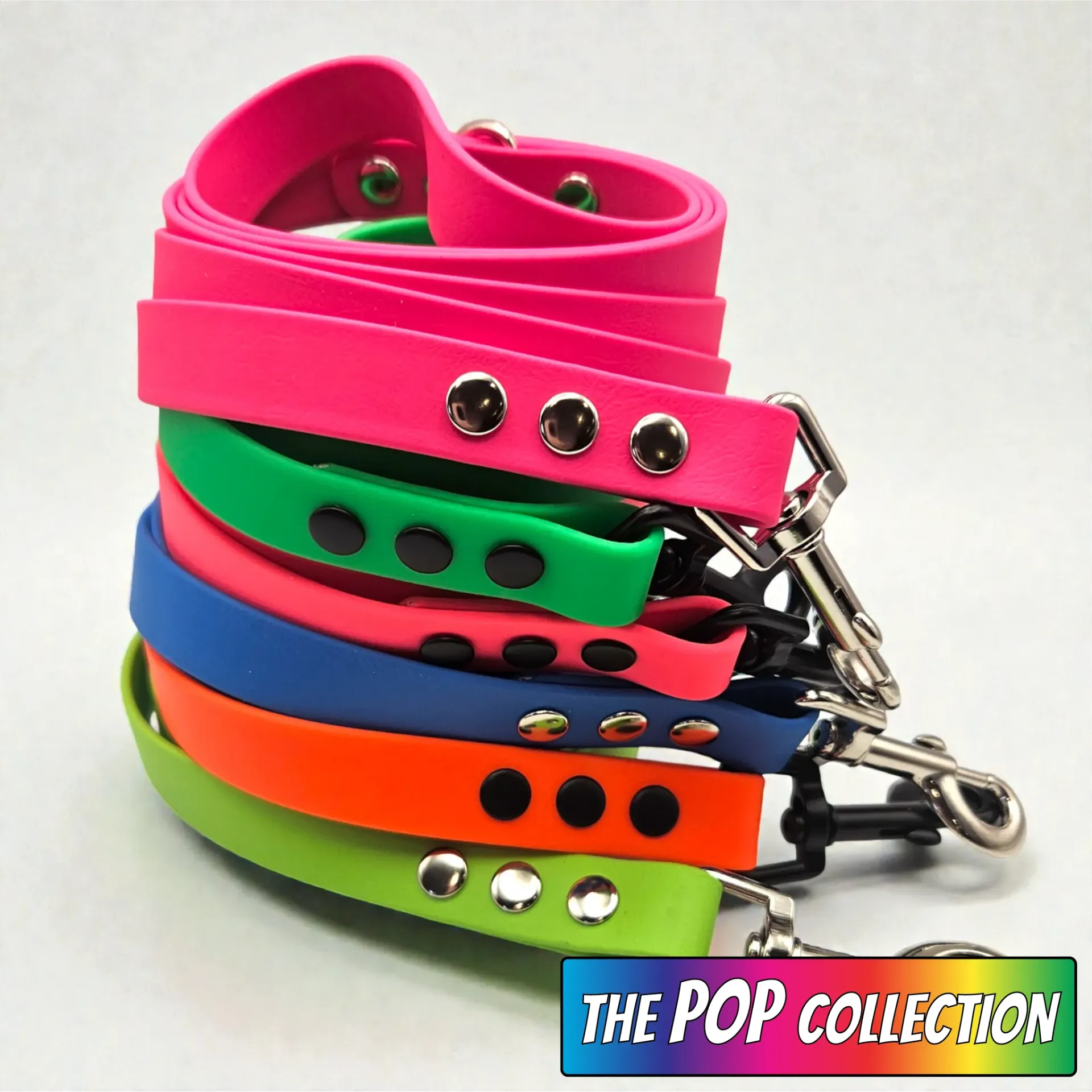 [CLASSIC-BERRY-SLIM-2] The Classic Dog Lead | The POP Collection (Slim (150cm x 1.6cm), Berry Burst)